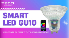 Custom Tuya Zigbee GU10 LED Bulbs RGBCW Ra90 5 Watt Gu10 Led Spotlight 350 Lumen 230V