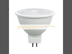 Nature White GU5.3 MR16 LED Bulbs 4000K 7W RA90 Dimmable LED MR16 Lamps