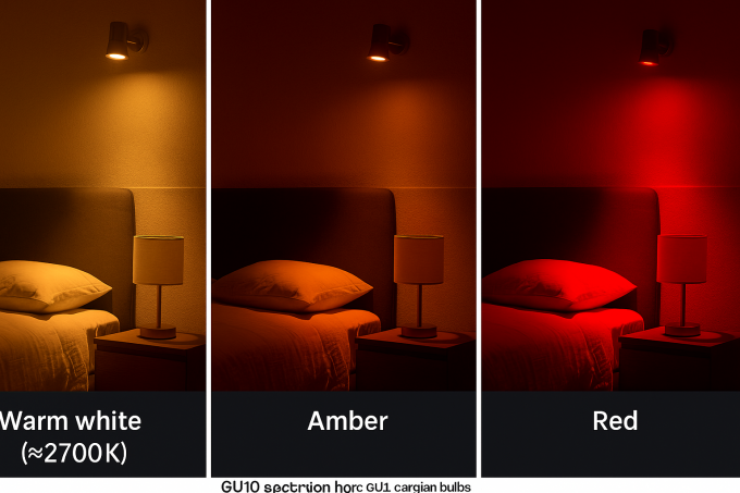 Bedroom Lighting with GU10 Circadian Bulbs: Design Principles for Better Sleep  2