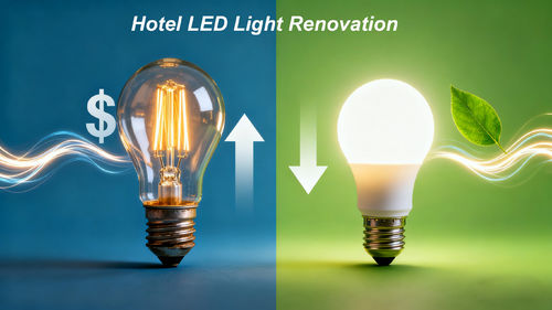 Case Study: How a Hotel Reduced 70% Energy Costs with GU10 Retrofit