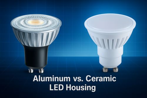 Exploring Aluminum vs. Ceramic Housings for Long-Life LED Bulbs