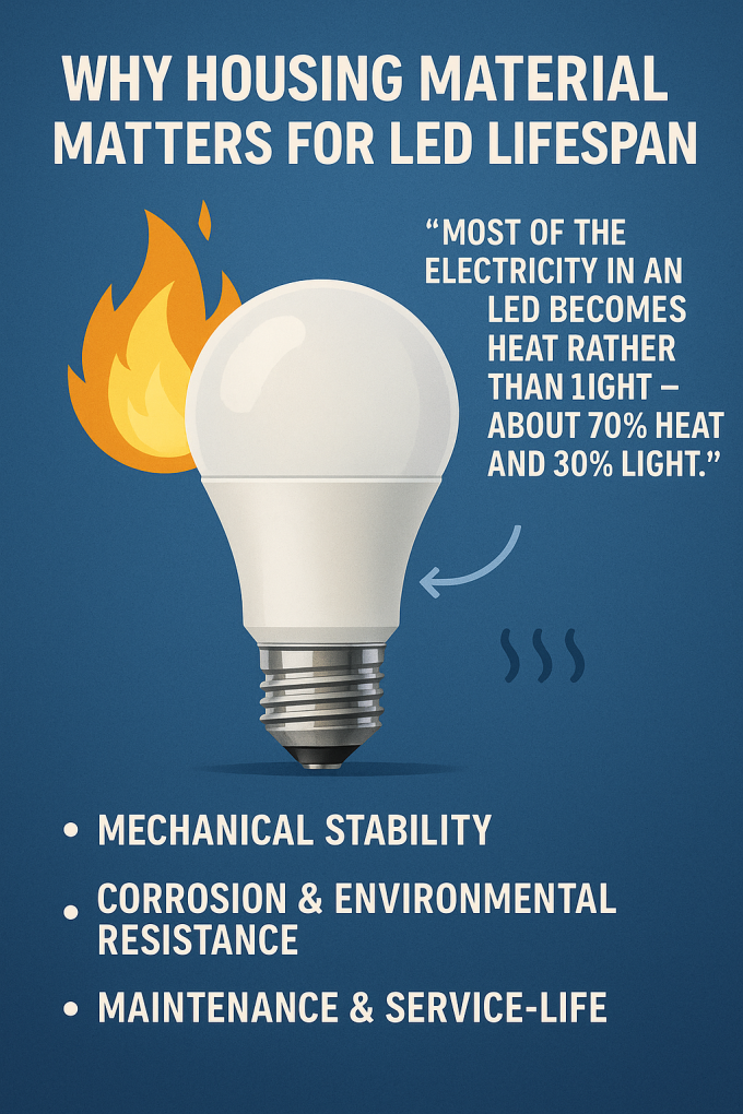 Exploring Aluminum vs. Ceramic Housings for Long-Life LED Bulbs  0