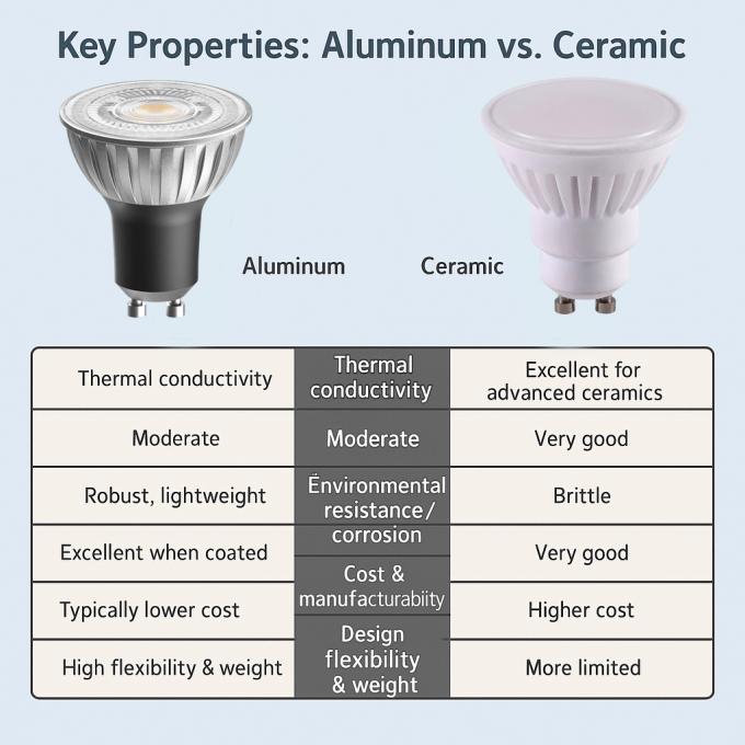 Exploring Aluminum vs. Ceramic Housings for Long-Life LED Bulbs  1