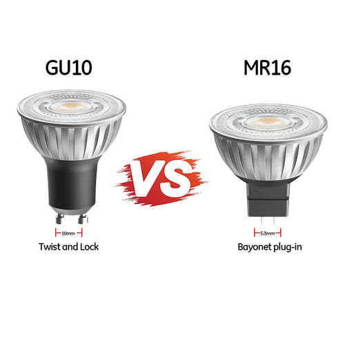 GU10 vs MR16 Bulbs: Whatâs the Key Difference and Which Should You Choose?