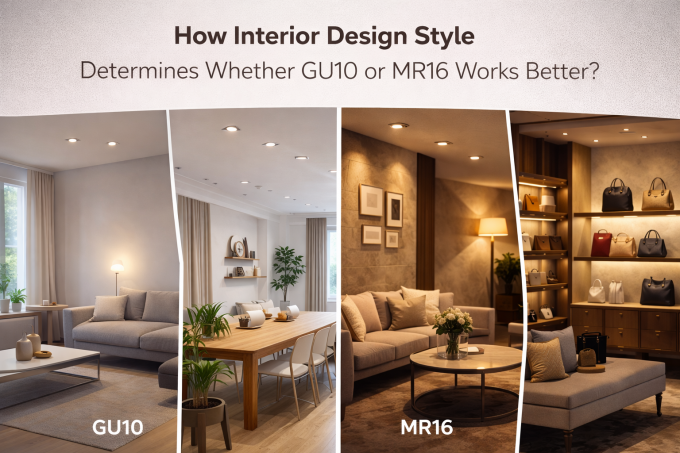 GU10 vs MR16: How European Buyers Can Choose the Right Light Based on Interior Design Style? 0