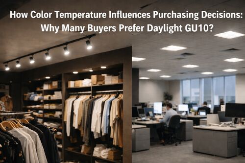 How Color Temperature Influences Purchasing Decisions: Why Many Buyers Prefer Daylight GU10?