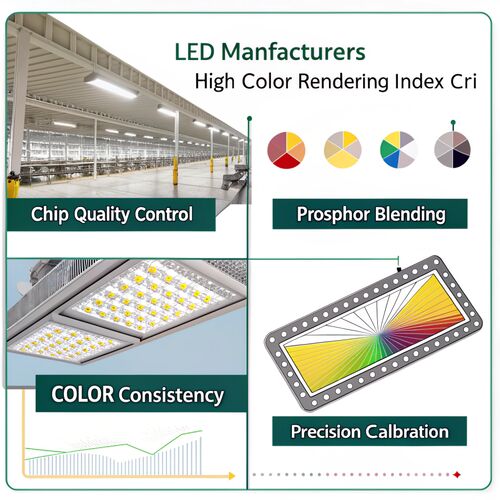 How LED Manufacturers Achieve High CRI and Color Consistency: Inside the Production Process