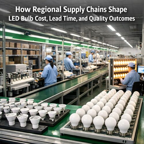 How Regional Supply Chains Shape LED Bulb Cost, Lead Time, and Quality Outcomes