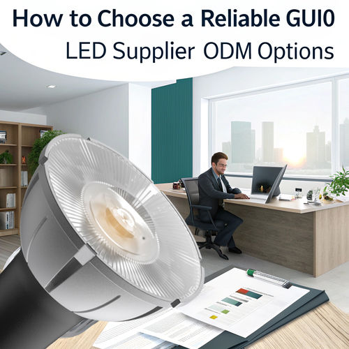 How to Choose a Reliable GU10 LED Supplier â ODM Options