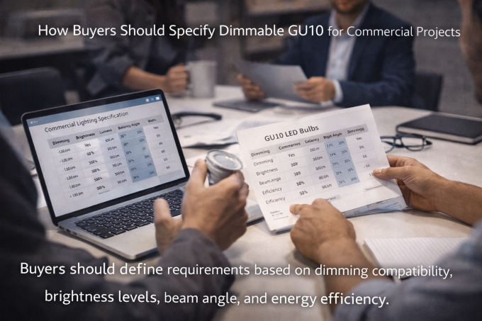 How to Use Dimmable GU10 Bulbs to Create Energy-Efficient and Smart Commercial Lighting 3