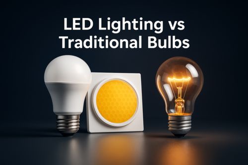 LED Lighting vs Traditional Bulbs: Efficiency, ROI & Sustainability for Businesses