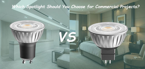 LED MR16 vs LED GU10: Which Spotlight Should You Choose for Commercial Projects?