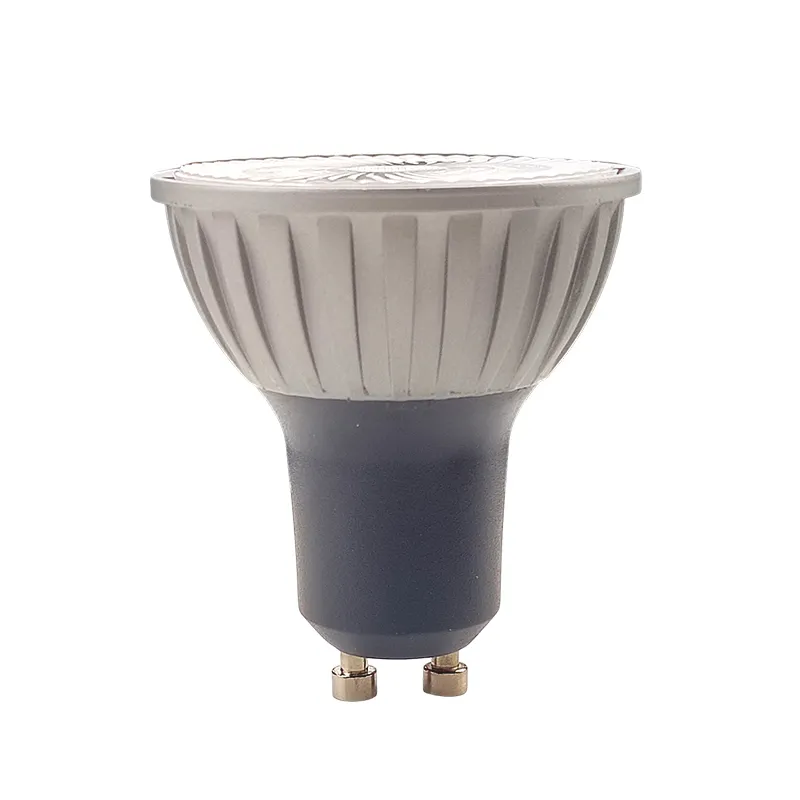 GU10 LED Spotlight Bulb 7.5W 36° Beam Angle 3-Step Tunable Color Temperature 1700K-2600K-5000K Wall Switch Dimmable Metal Housing 230V