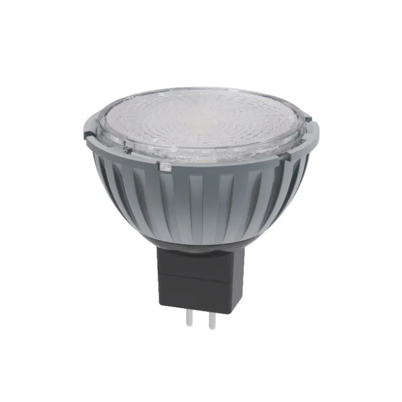 Aluminum Triac Dimming Zoomable MR16 LED Light Bulbs Spotlight 12V 7.5W 3000K GU5.3 Base