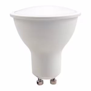 Plastic And Aluminum Material GU10 LED Light Bulb With High CRI 98 Dimmable