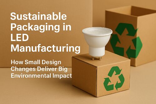 Sustainable Packaging in LED Manufacturing: How Small Design Changes Deliver Big Environmental Impact