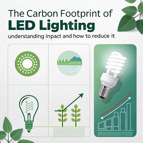 The Carbon Footprint of LED Lighting: Understanding Impact and How to Reduce It