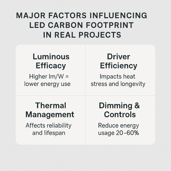 The Carbon Footprint of LED Lighting: Understanding Impact and How to Reduce It 2