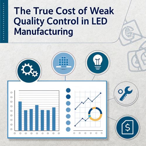 The True Cost of Weak Quality Control in LED Manufacturing