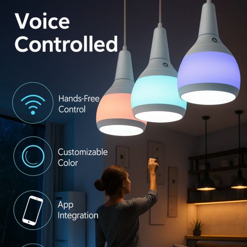 Voice-Controlled LED Lighting: Redefining Smart User Experience