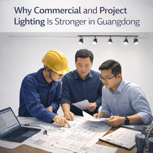 Why Commercial and Project Lighting Is Stronger in Guangdong